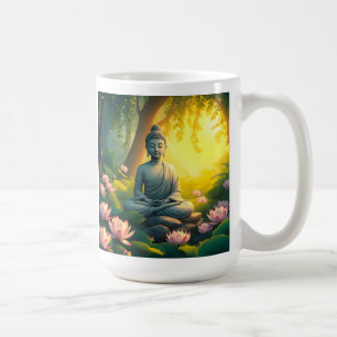 Buddha Buddhismus Zen Spiritualität Frieden Kaffeetasse
