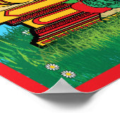 BUDDHA BUN POSTER (Ecke)