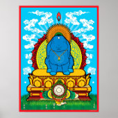 BUDDHA BUN POSTER (Vorne)