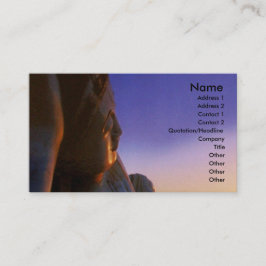 Buddha Business Card Visitenkarte