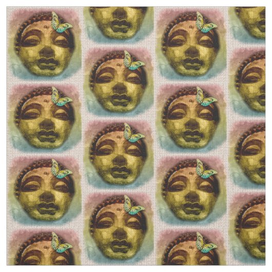 Buddha Butterfly Stoff (Muster)