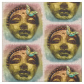 Buddha Butterfly Stoff (Nahaufnahme)