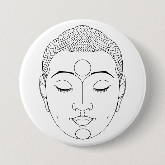 Buddha Button (Vorderseite)