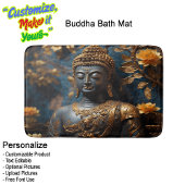 Buddha Calming Relaxing Tranquil Bath Mat Badematte