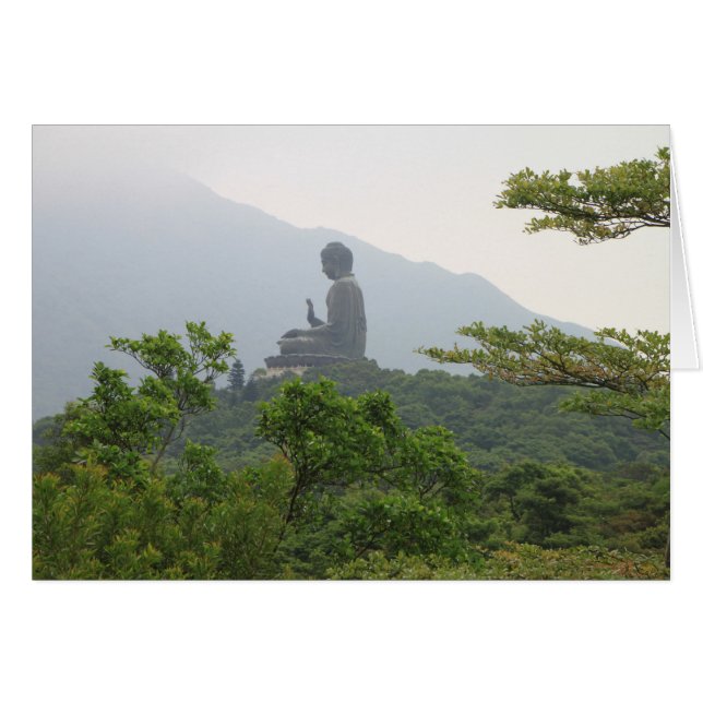 Buddha Card (Vorderseite (Horizontal))