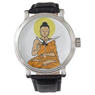 Buddha Cartoon Buddhism.net Armbanduhr