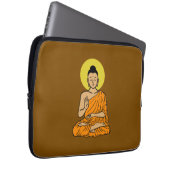 Buddha Cartoon Buddhism.net Laptopschutzhülle (Vorne Rechts)