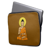 Buddha Cartoon Buddhism.net Laptopschutzhülle (Vorderseite Links)