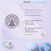 Buddha Chakra Energy Healer Reiki Horizontal Flyer (Einzeln)