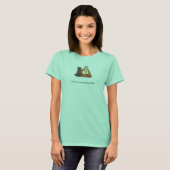 Buddha Chocolate Labrador T-Shirt (Vorne ganz)
