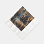 Buddha Coined Luncheon White Paper Napkins Serviette (Ecke)