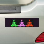 Buddha-Collage Autoaufkleber (Auf Auto)