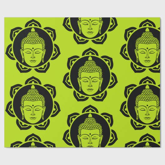 Buddha Decorative Geschenkpapier (Flach)