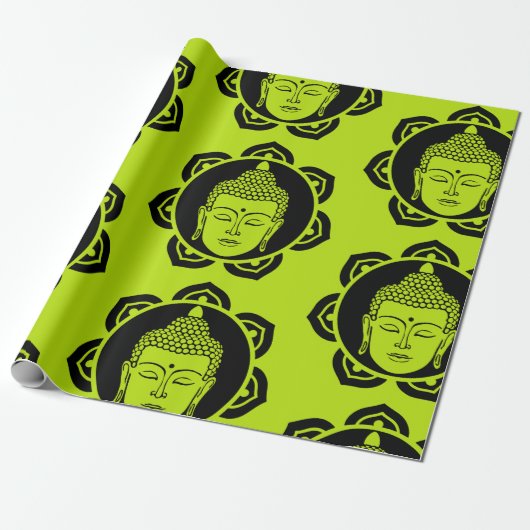 Buddha Decorative Geschenkpapier (Ungerollt)