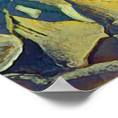 Buddha, der Eroberer von Nicholas Roerich Poster (Ecke)