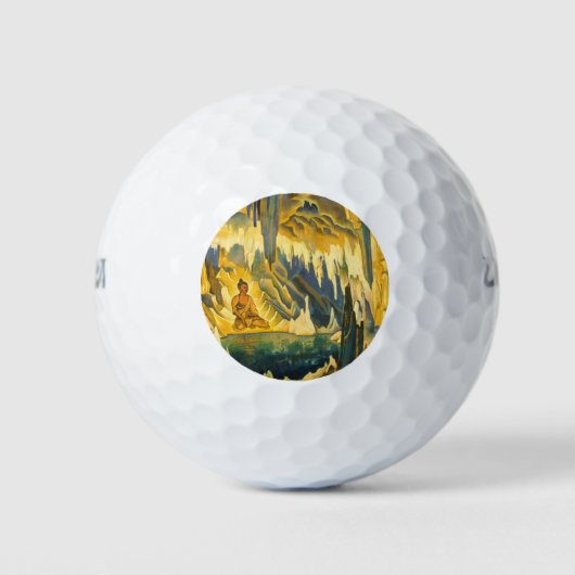 Buddha der Gewinner (buddhistische Kunst) (von Roe Golfball (Vorderseite)