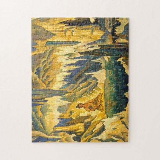 Buddha der Gewinner (buddhistische Kunst) (von Roe Puzzle (Vertikal)