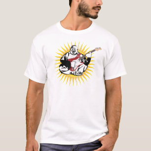 Buddha, der Gitarre - Vintage Art spielt T-Shirt