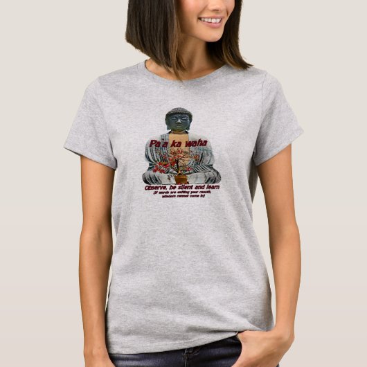 Buddha der Weisheit T-Shirt (Vorderseite)