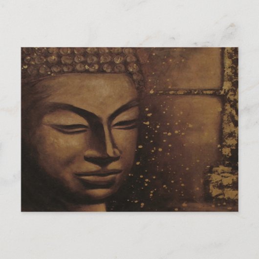 Buddha des Friedens ~ Postcard Religious Postkarte (Vorderseite)