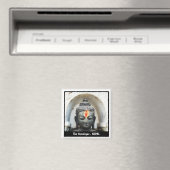 Buddha, Dharma, Sangha - Nepal Magnet (In Situ (Geschirrspüler))
