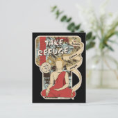 Buddha, Dharma und Sangha Postkarte (Stehend Vorderseite)