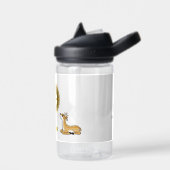 Buddha Dharma Wheel & Deers Trinkflasche (Links)