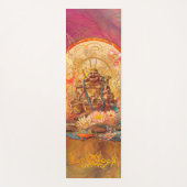 BUDDHA DIE EINEN YOGAMATTE (Vorderseite)