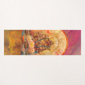 BUDDHA DIE EINEN YOGAMATTE (Vorderseite (Horizontal))