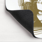Buddha-Diskjockey Mousepad (Ecke)