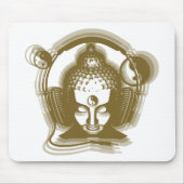 Buddha-Diskjockey Mousepad (Vorne)