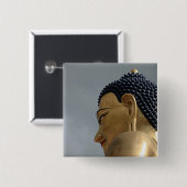 Buddha-Dordenma-Statue Button (Vorne & Hinten)