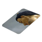 Buddha Dordenma-Statue Magnet (Linke Seite)