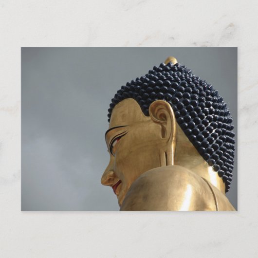Buddha Dordenma-Statue Postkarte (Vorderseite)
