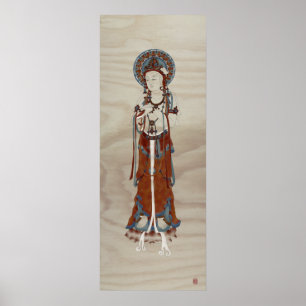 Buddha Doug Fir Hintergrund Art Print Poster