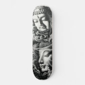 Buddha Dragon Krishna Prayer Deck Skateboard (Vorderseite)