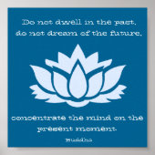 Buddha Dream Quote Inspiration Poster (Vorne)