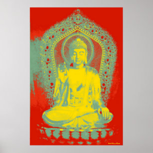 Buddha-Druck Poster