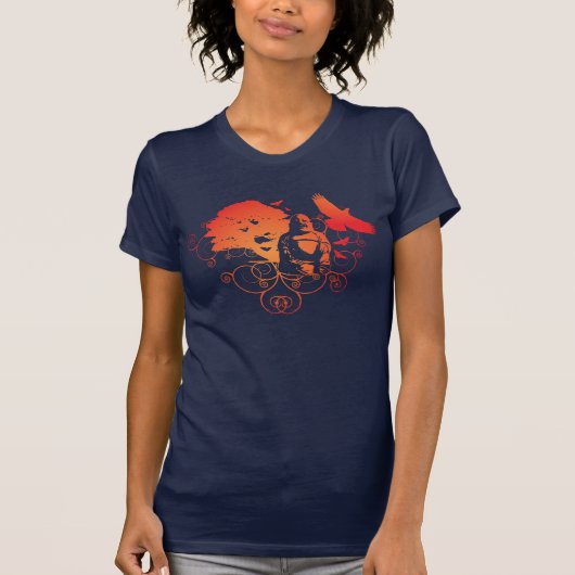 Buddha-Druck T-Shirt (Vorderseite)