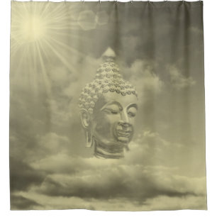 Buddha Duschvorhang