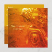 Buddha Einladung (Vorne/Hinten)