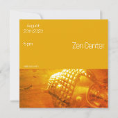 Buddha Einladung (Rückseite)