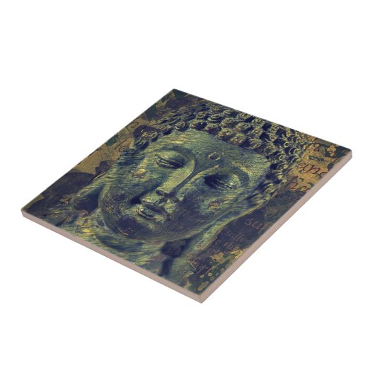 Buddha-Ende des Leidens Fliese (Seite)