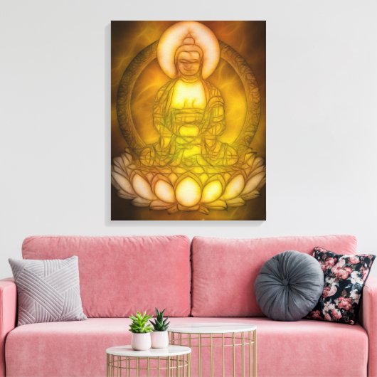 Buddha Energie 1 Leinwanddruck (Insitu (Wohnzimmer))