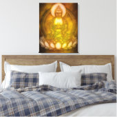Buddha Energie 1 Leinwanddruck (Insitu (Schlafzimmer))