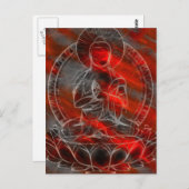Buddha Energie 2 Postkarte (Vorne/Hinten)