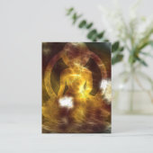 Buddha Energie 4 Postkarte (Stehend Vorderseite)