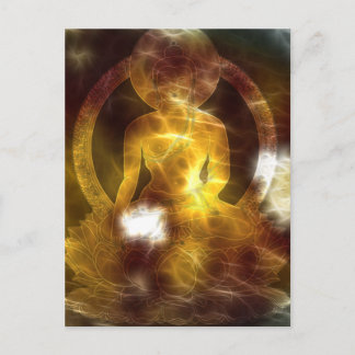 Buddha Energie 4 Postkarte