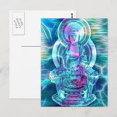 Buddha Energie 6 Postkarte (Vorne/Hinten)