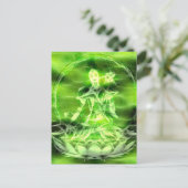 Buddha Energy 5 Tara Postkarte (Stehend Vorderseite)